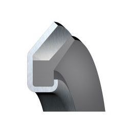Junta AS-10 FKM estándar 25,00 (0.9844")x